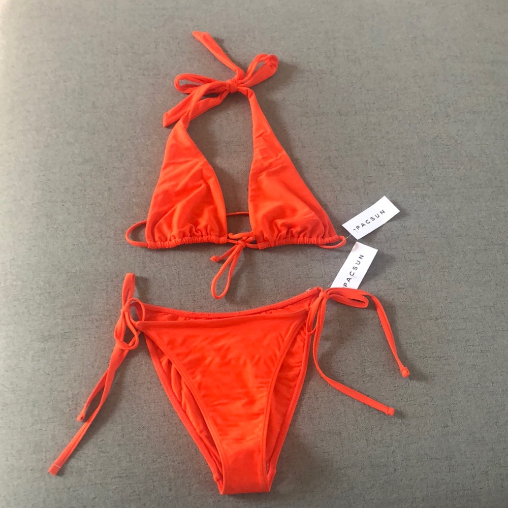 Red orange color-No padding